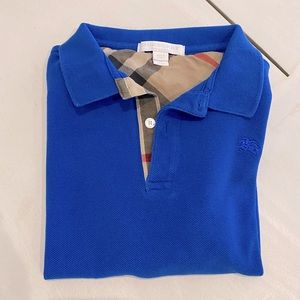 Burberry Boys Nova Check Polo Size 8
